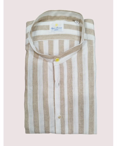 Striped linen shirt